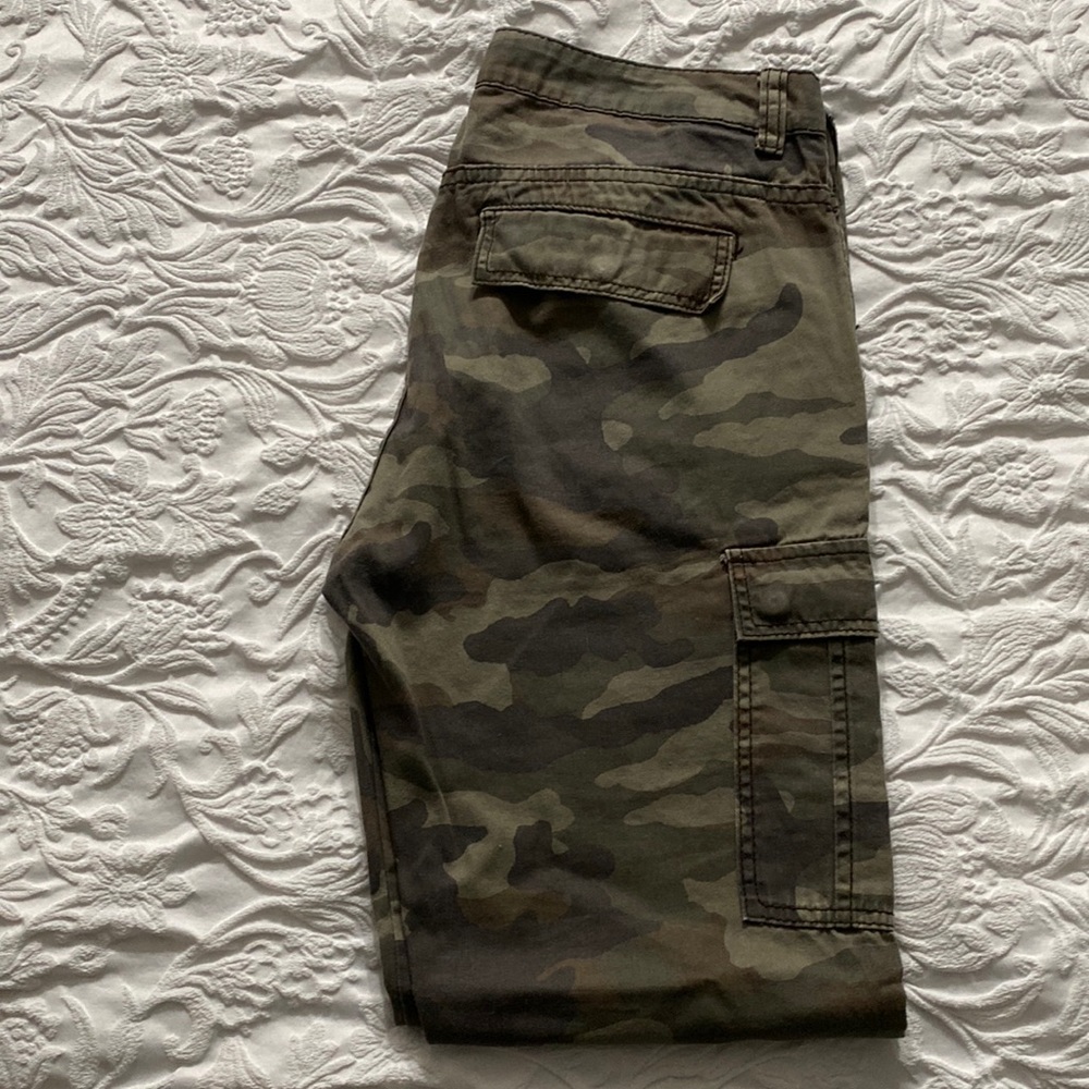 Camo cargo pants